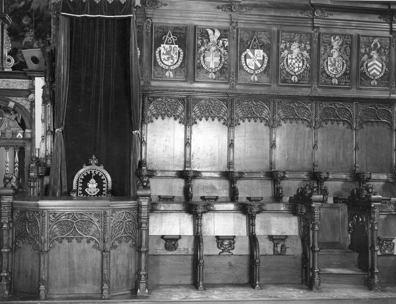 stalles / Kathedraal Sint-Salvator