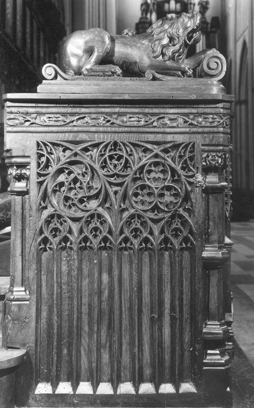 stalles / Kathedraal Sint-Salvator