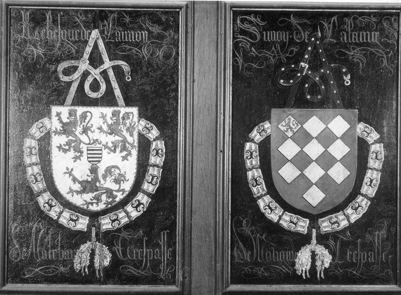 Wapenbord van Baudouin de Lannoy, heer van Molembaix