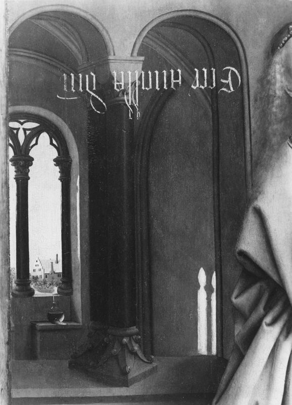 Lam Gods: Maria van de Boodschap en de profeet Michaja