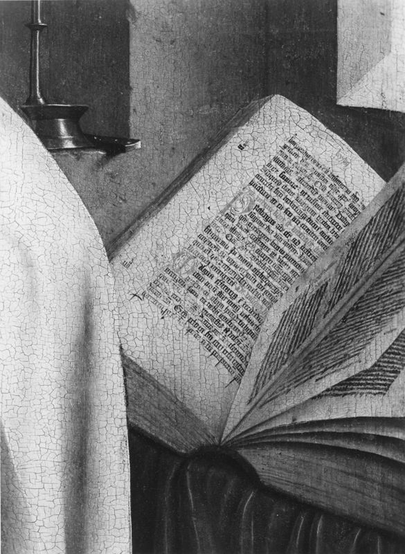 Lam Gods: Maria van de Boodschap en de profeet Michaja