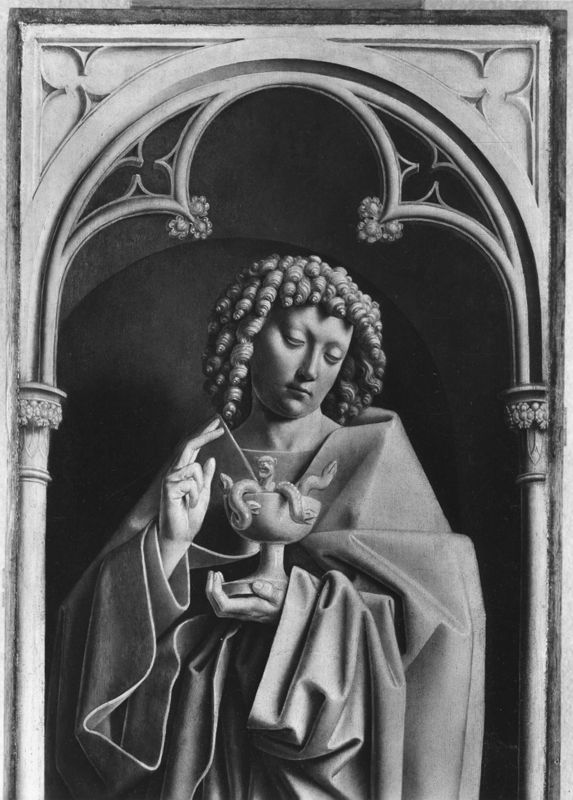 Lam Gods: Johannes de Evangelist