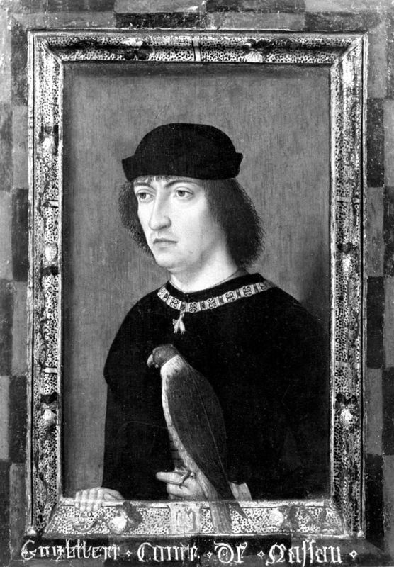 Portret van Engelbert II, graaf van Nasau, heer van Breda