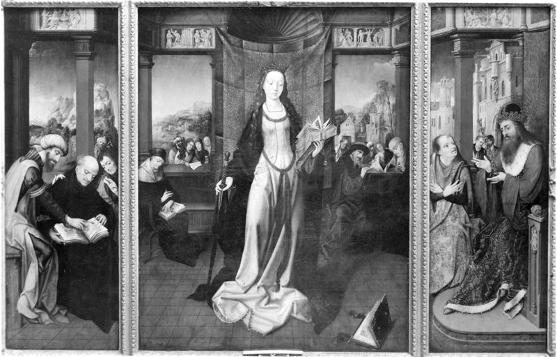 Sainte Catherine et les philosophes