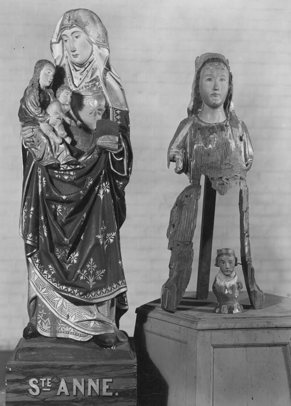 Sainte Anne Trinitaire debout