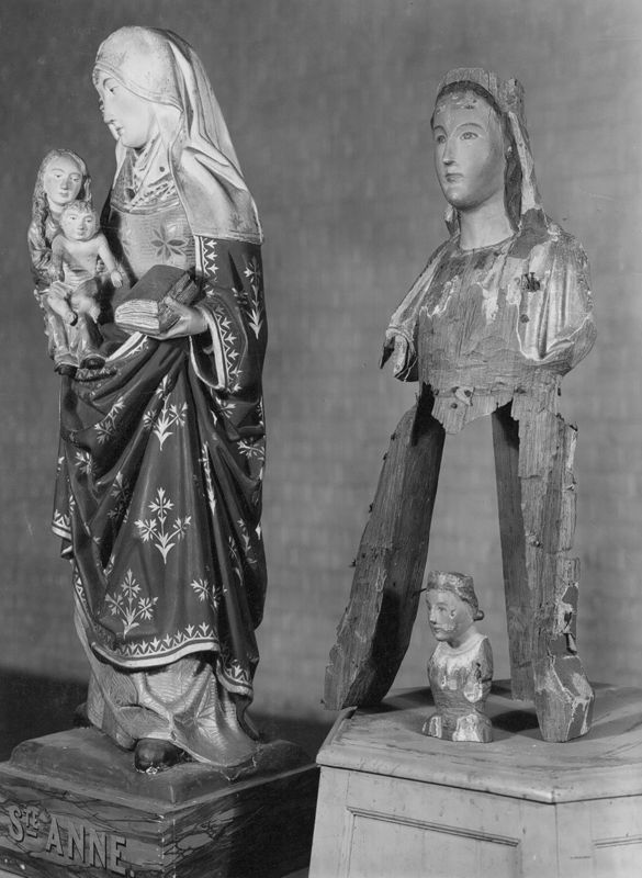 Sainte Anne Trinitaire debout