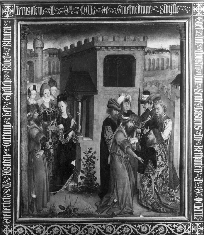 Scènes uit de legende van de Heilige Barbara