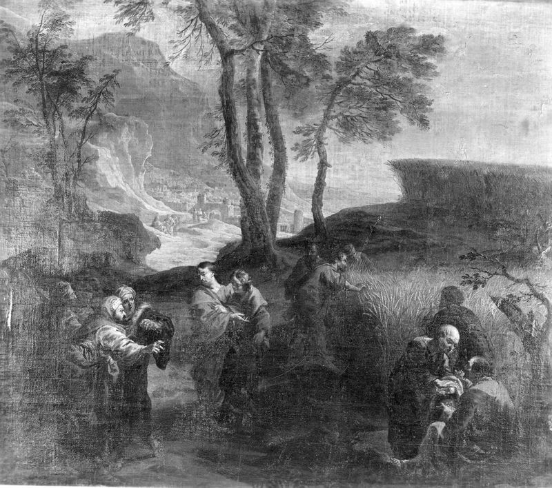 Discipelen in het korenveld