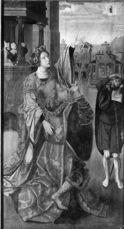 Verheerlijking van de Heilige Maagd
Maria met kind, Joachim en Anna, profeten en sibillen