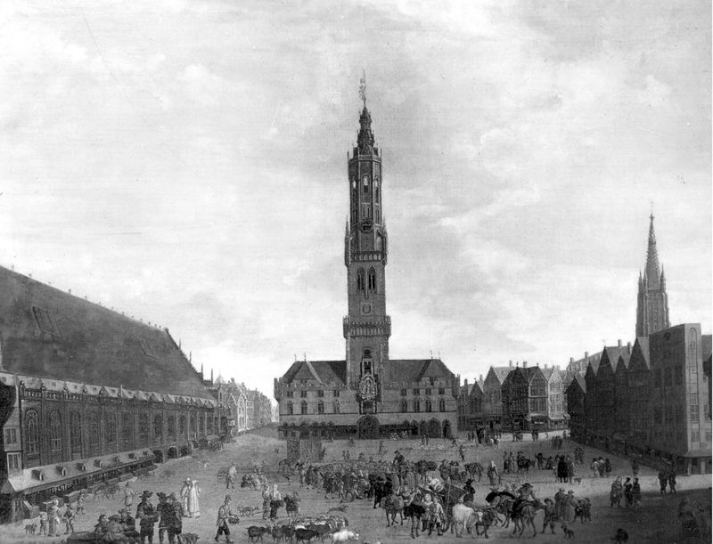 De Markt te Brugge