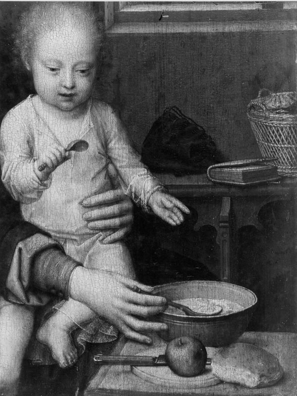 La Vierge à la soupe au lait