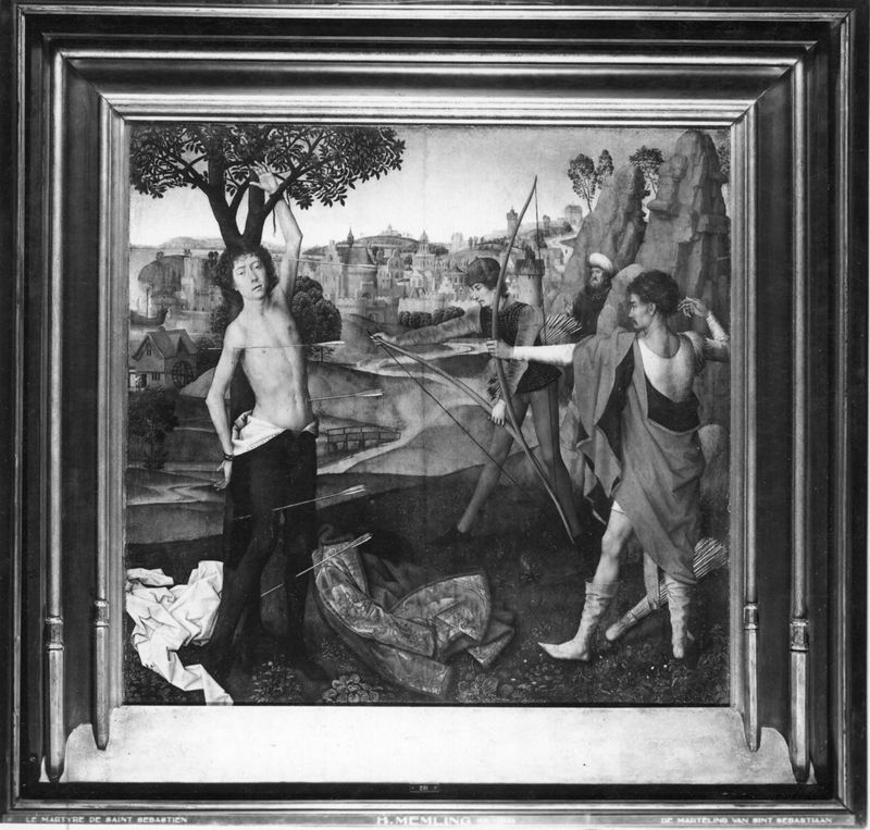 Marteling van de Heilige Sebastiaan