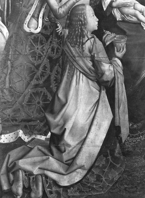 Vierge et Enfant parmi les Saintes