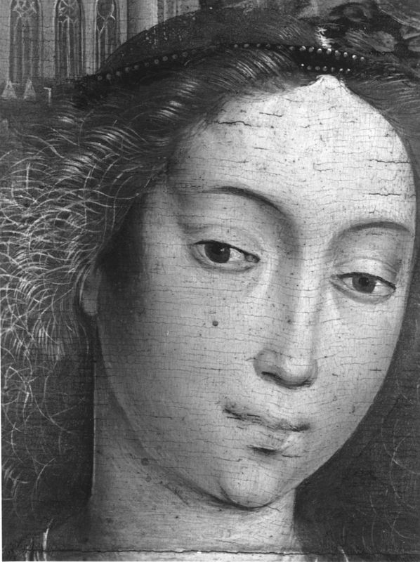 Vierge et Enfant parmi les Saintes