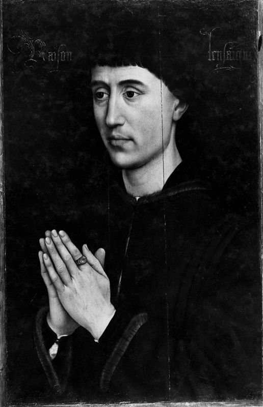 Portret van Jean de Froimont / Heilige Laurentius