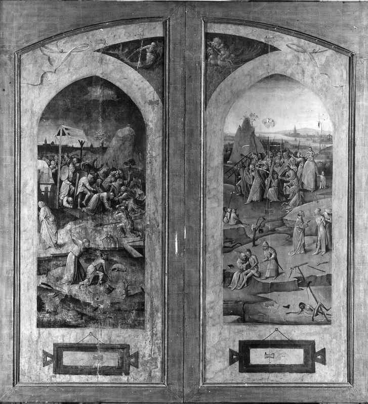 Triptiek met de Bekoring van de Heilige Antonius