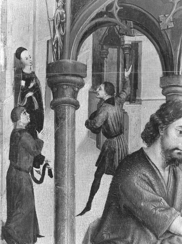 Scènes uit de legende van de Heilige Barbara