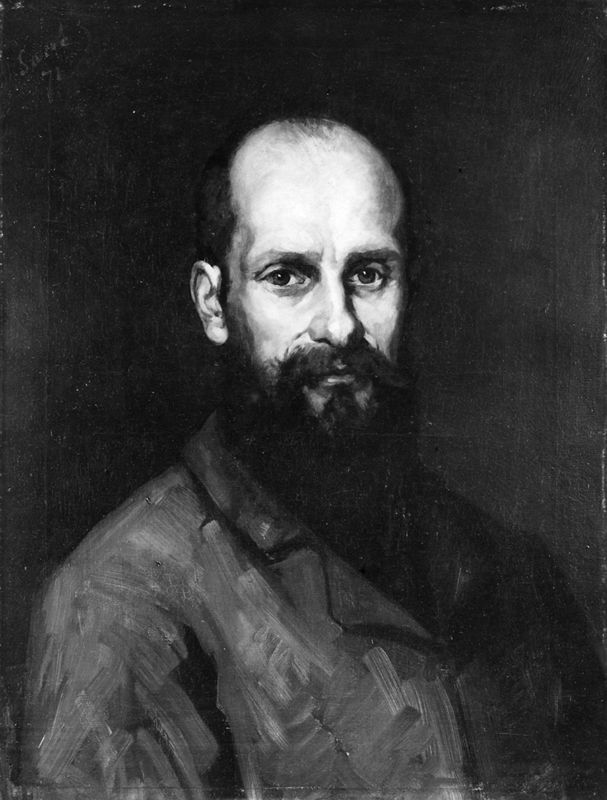Portrait du graveur Auguste Danse