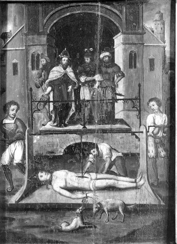 Le martyre de saint Erasme