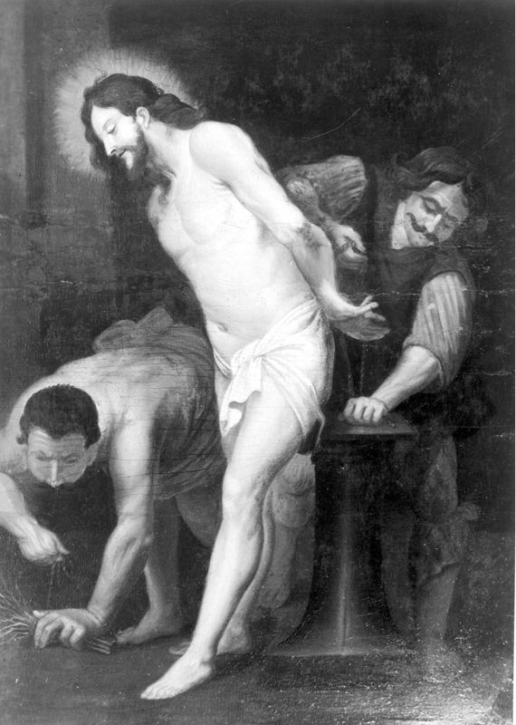 Christus gebonden vóór de geseling