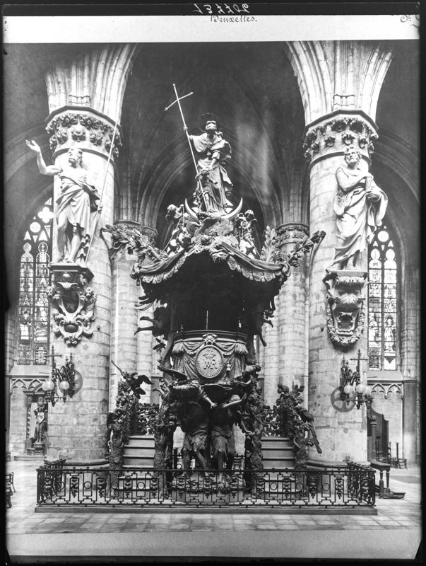 chaire de vérité / Cathédrale des Saints Michel et Gudule[Bruxelles]
