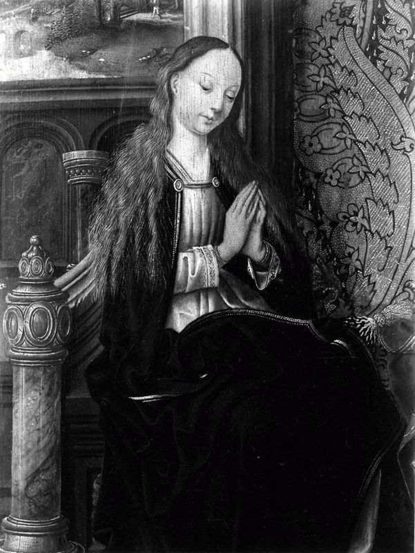 Le Christ bénissant la Vierge