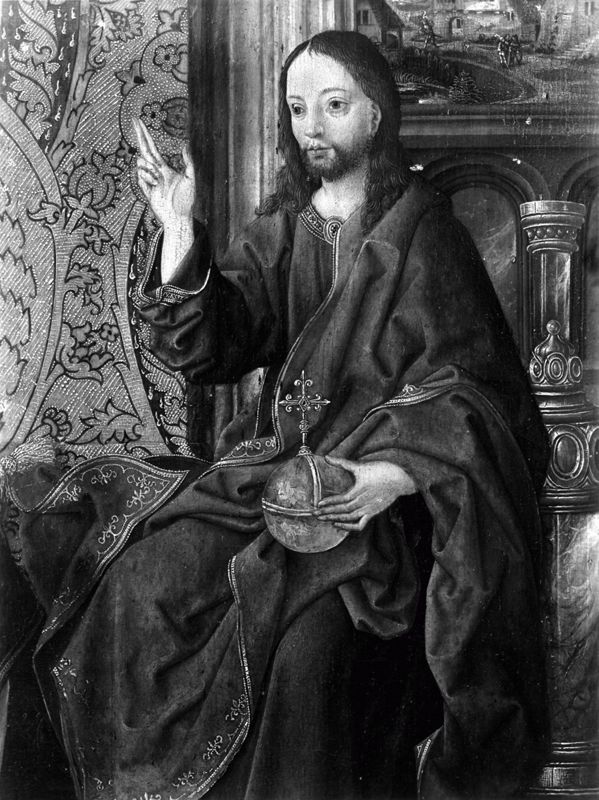 Le Christ bénissant la Vierge