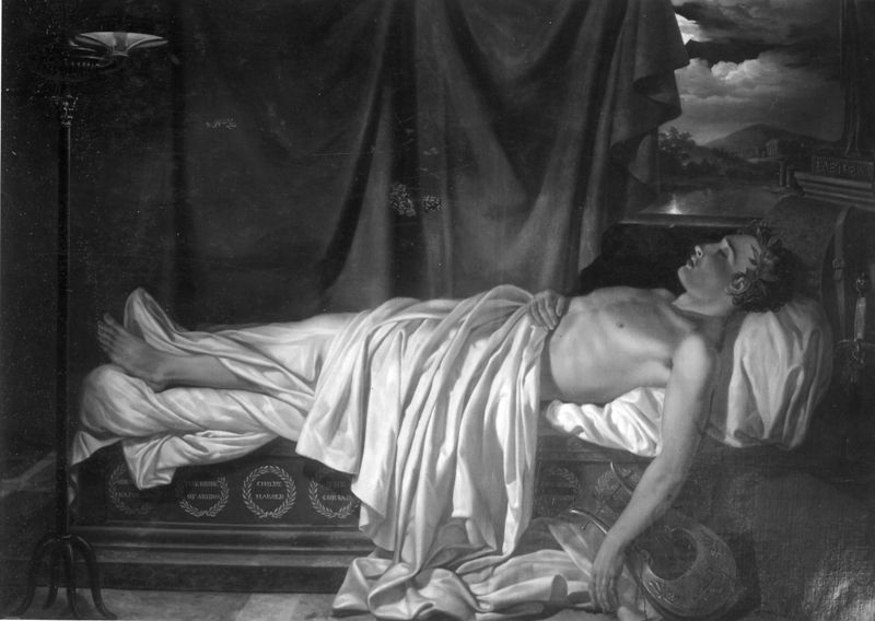 De dood van Lord Byron