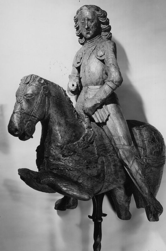 H.Joris te paard