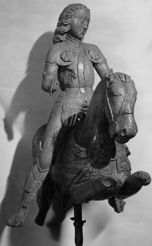 H.Joris te paard