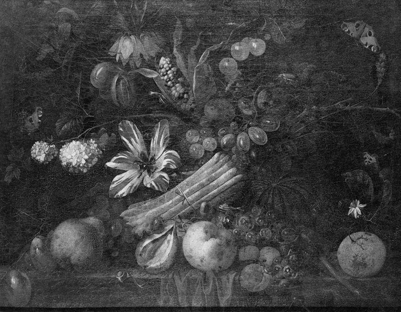 Vruchten, groenten en bloemen