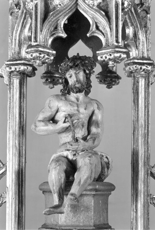 trône d'exposition[autel] / Klooster Augustinessen van Brugge[Potterie]