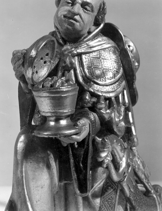 Mariaretabel met op zijluiken leven van H. Laurentius