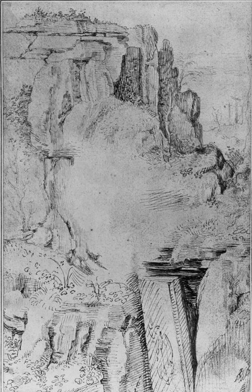 Rots en waterval