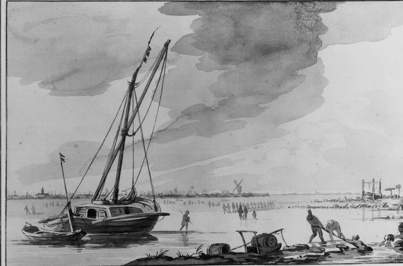 Bevroren rivier