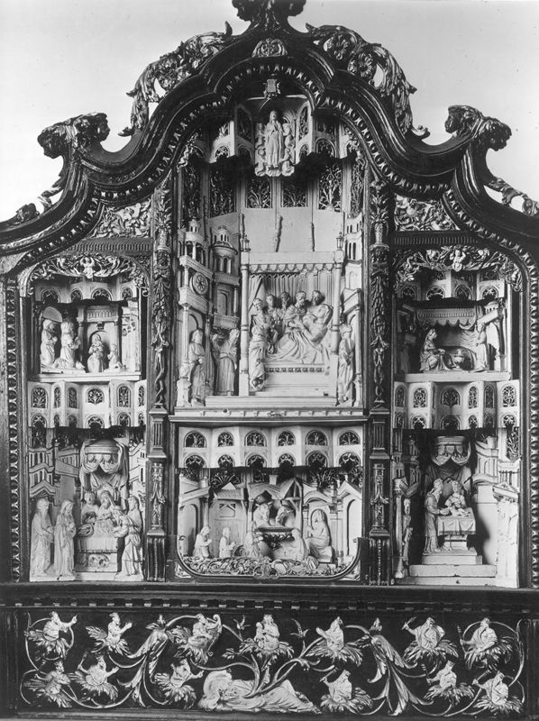 retable / Eglise Saint-Martin[Givry]