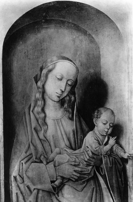 Annonciation et Présentation au temple (fragments du Triptyque de l'Adoration des mages)