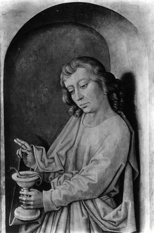 Annonciation et Présentation au temple (fragments du Triptyque de l'Adoration des mages)