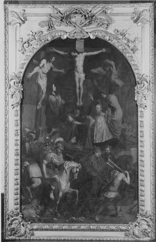 Golgotha avec donateur le doyen Pierre de Rosen