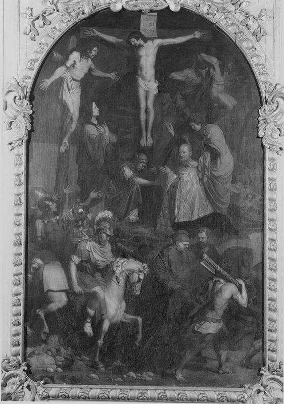 Golgotha avec donateur le doyen Pierre de Rosen