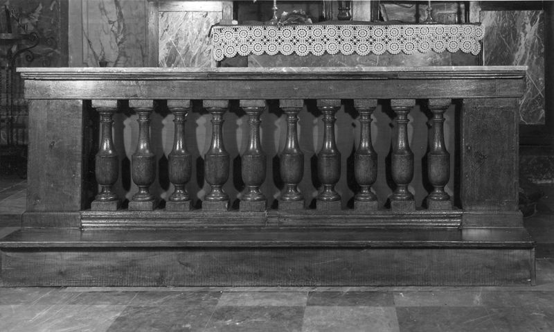 banc de communion / Eglise Saint-Barthélemy[Liège]