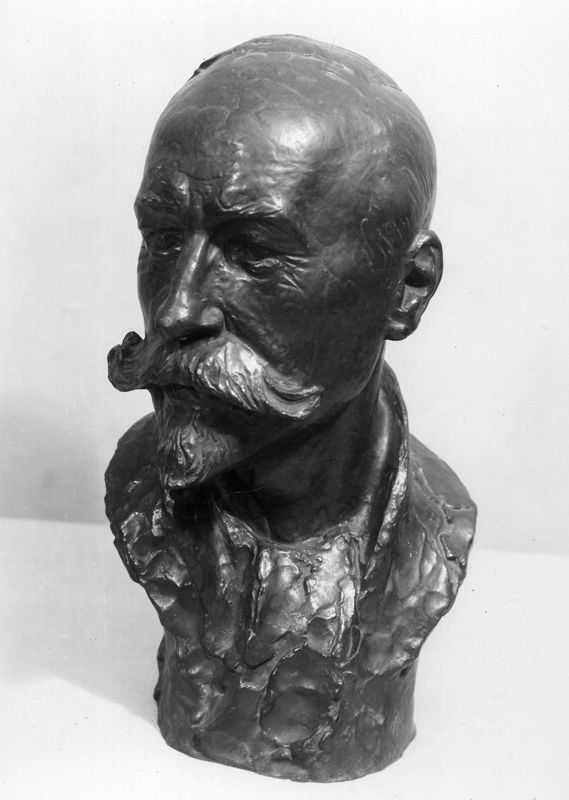 Borstbeeld van Emile Claus