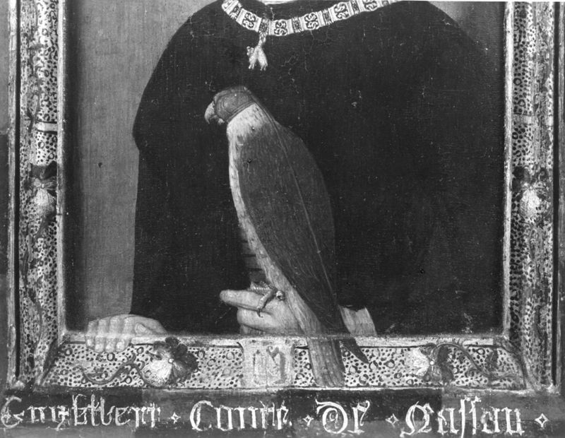 Portret van Engelbert II, graaf van Nasau, heer van Breda