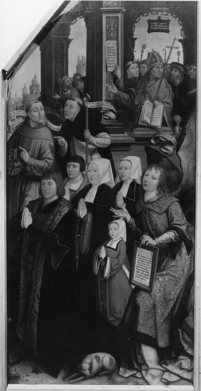Triptyque de l'Immaculée Conception
Volets du Retable Pottier