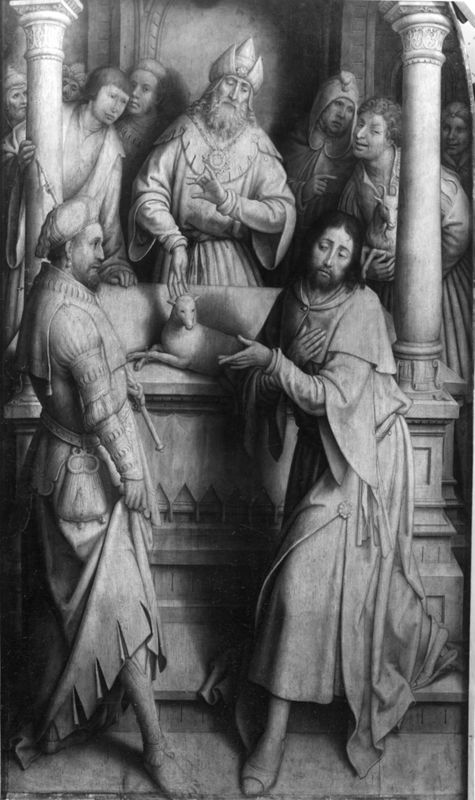 Triptyque de l'Immaculée Conception
Volets du Retable Pottier