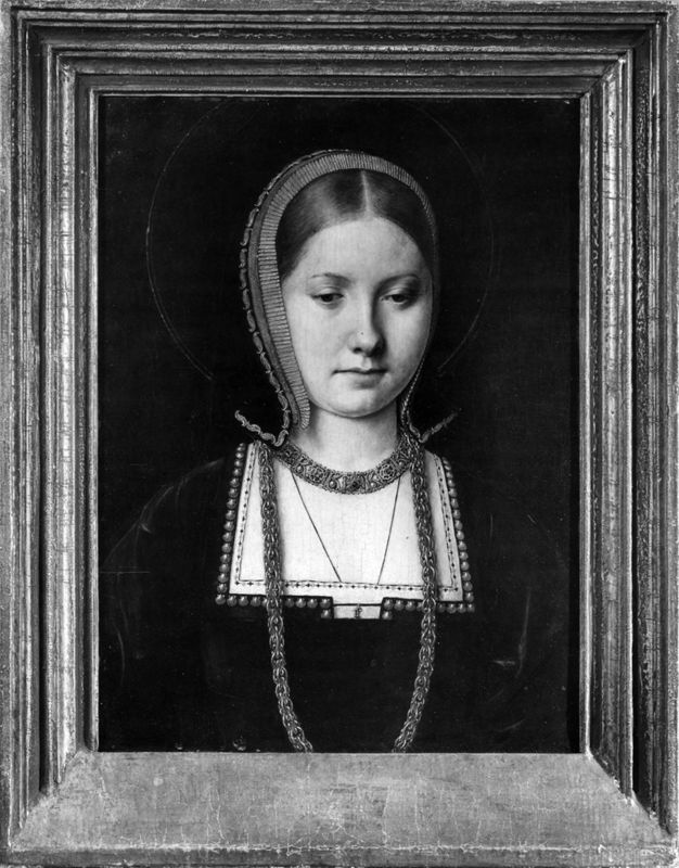 Portrait d'une reine (Catherine d'Aragon?)