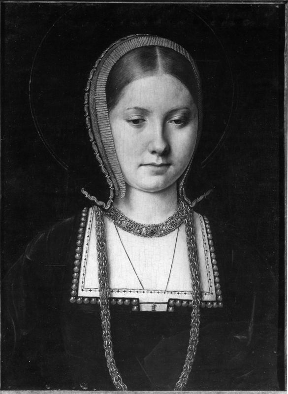 Portrait d'une reine (Catherine d'Aragon?)
