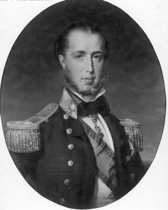 Portret van aartshertog Maximiliaan in uniform