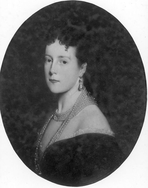 Portret van koningin Marie Henriëtte