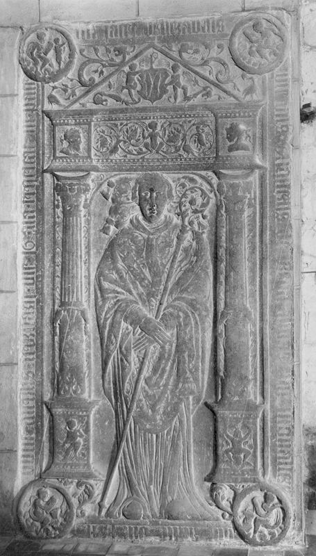 Dalle funéraire Wauthier de Breda, abbé